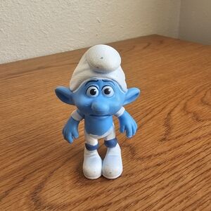 Smurf Panicky Peyo 2011 Toy Figure Collectible Mcdonald's